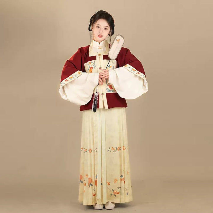 【Hanfu】Golden Harmony | Ming Style Hanfuhan fu Chinese han fu hanfu male tang dynasty clothes chinese hanfu tang dynasty outfits traditiona hanfu dress chinese hanfu chinese style dress dress fashion cheongsam dress q