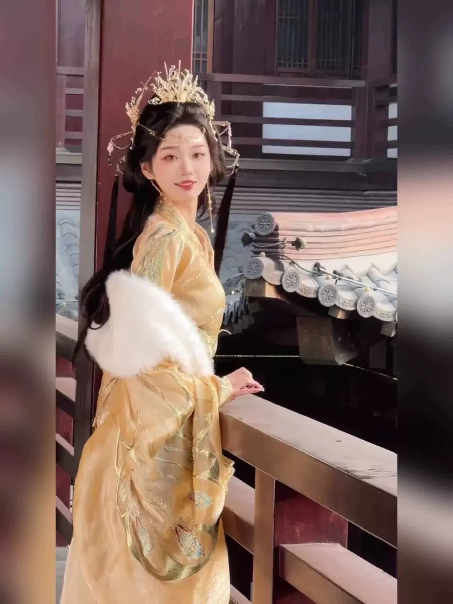 【Hanfu】Golden Majesty | Wei & Jin Style Hanfuhan fu Chinese han fu hanfu male tang dynasty clothes chinese hanfu tang dynasty outfits traditiona hanfu dress chinese hanfu chinese style dress dress fashion cheongsam dress q