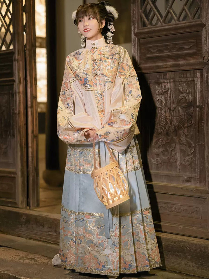 【Hanfu】Golden Radiance | Ming Style Hanfuhan fu Chinese han fu hanfu male tang dynasty clothes chinese hanfu tang dynasty outfits traditiona hanfu dress chinese hanfu chinese style dress dress fashion cheongsam dress q