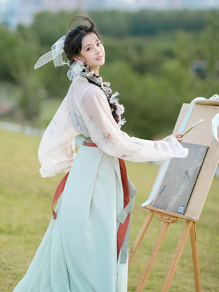 【Hanfu】Grace Among the Clouds | Song Style Hanfuhan fu Chinese han fu hanfu male tang dynasty clothes chinese hanfu tang dynasty outfits traditiona hanfu dress chinese hanfu chinese style dress dress fashion cheongsam dress q