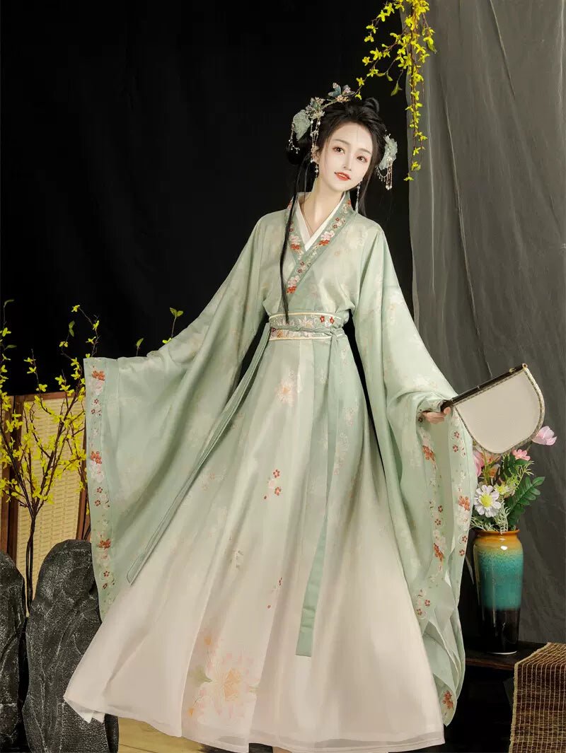 【Hanfu】Graceful Blossoms | Wei & Jin Style Hanfuhan fu Chinese han fu hanfu male tang dynasty clothes chinese hanfu tang dynasty outfits traditiona hanfu dress chinese hanfu chinese style dress dress fashion cheongsam dress q