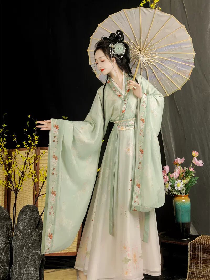 【Hanfu】Graceful Blossoms | Wei & Jin Style Hanfuhan fu Chinese han fu hanfu male tang dynasty clothes chinese hanfu tang dynasty outfits traditiona hanfu dress chinese hanfu chinese style dress dress fashion cheongsam dress q