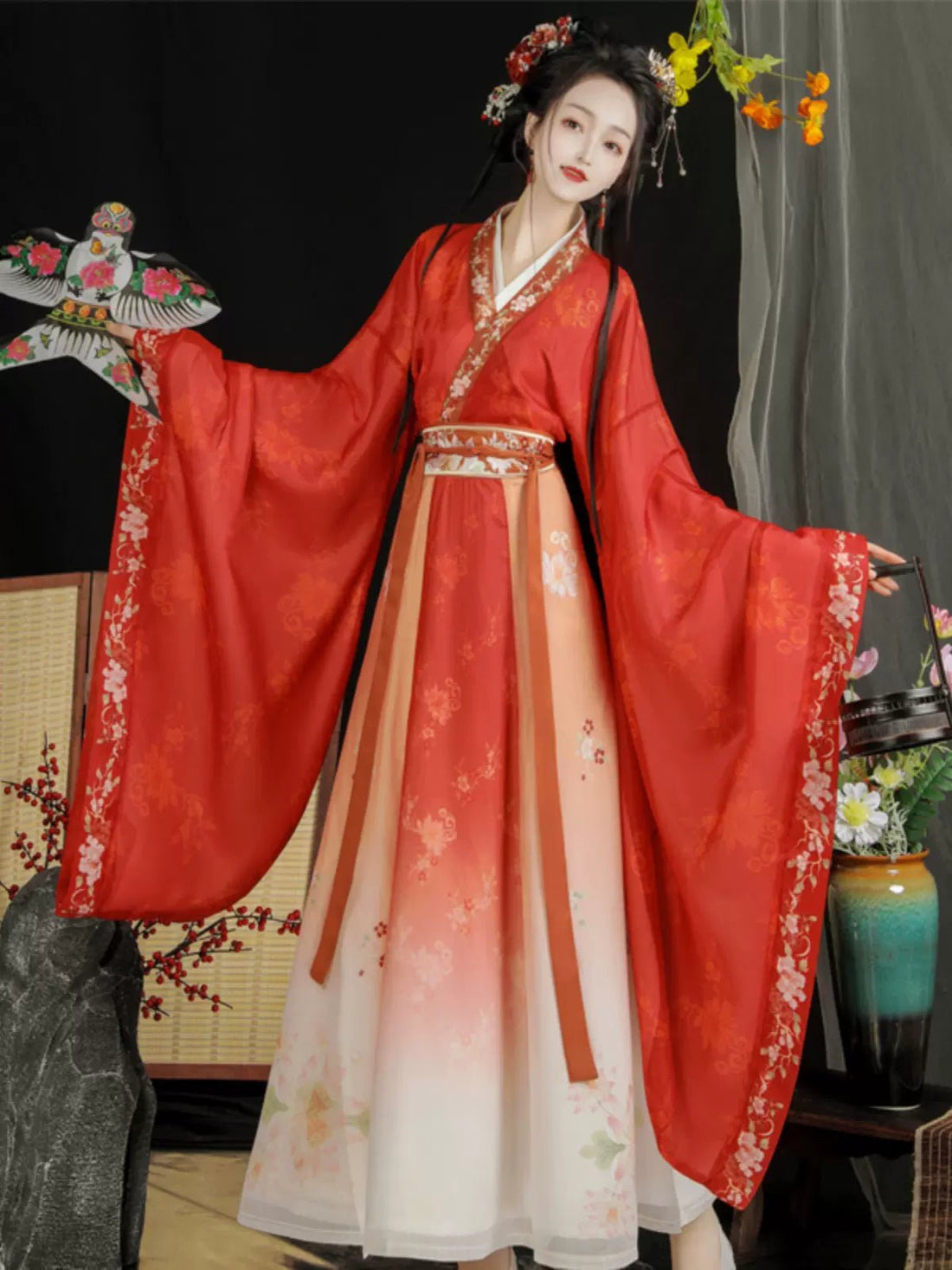 【Hanfu】Graceful Blossoms | Wei & Jin Style Hanfuhan fu Chinese han fu hanfu male tang dynasty clothes chinese hanfu tang dynasty outfits traditiona hanfu dress chinese hanfu chinese style dress dress fashion cheongsam dress q