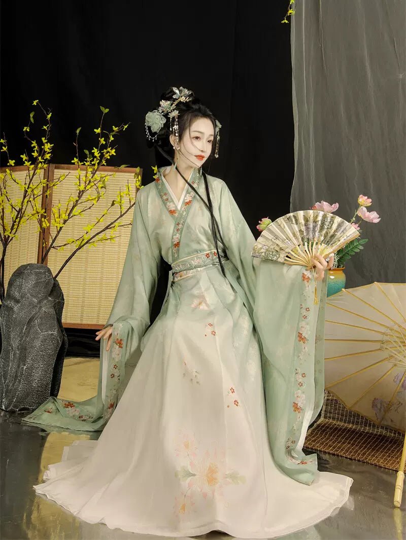 【Hanfu】Graceful Blossoms | Wei & Jin Style Hanfuhan fu Chinese han fu hanfu male tang dynasty clothes chinese hanfu tang dynasty outfits traditiona hanfu dress chinese hanfu chinese style dress dress fashion cheongsam dress q