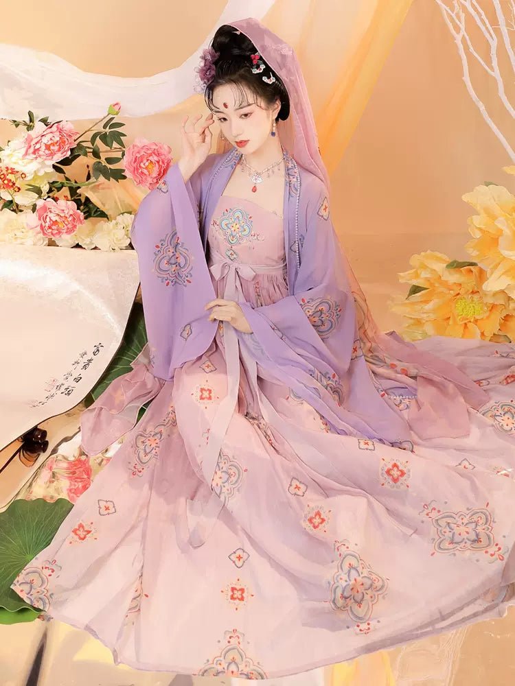 【Hanfu】Hairpin Flower|Tang Three - Piece Sethan fu Chinese han fu hanfu male tang dynasty clothes chinese hanfu tang dynasty outfits traditiona hanfu dress chinese hanfu chinese style dress dress fashion cheongsam dress q