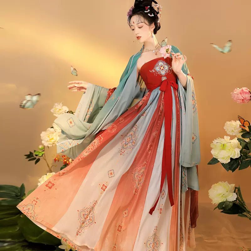 【Hanfu】Hairpin Flower|Tang Three - Piece Sethan fu Chinese han fu hanfu male tang dynasty clothes chinese hanfu tang dynasty outfits traditiona hanfu dress chinese hanfu chinese style dress dress fashion cheongsam dress q