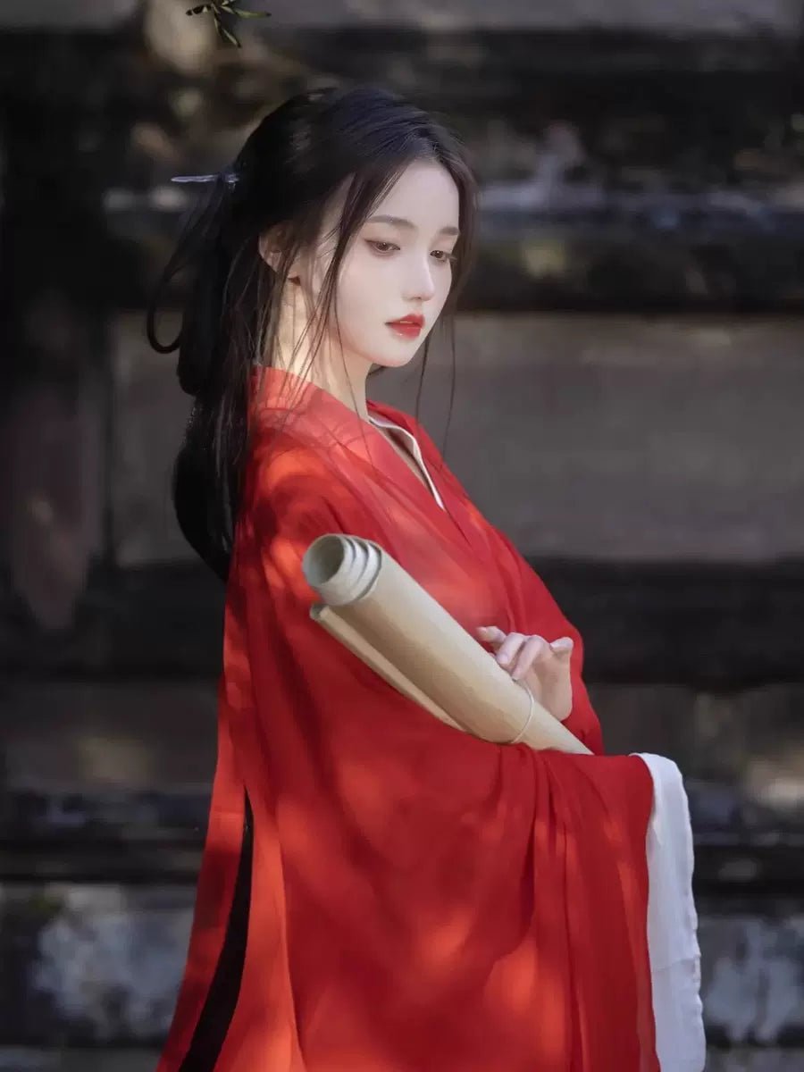 【Hanfu】Ivory Grace | Wei & Jin Style Hanfuhan fu Chinese han fu hanfu male tang dynasty clothes chinese hanfu tang dynasty outfits traditiona hanfu dress chinese hanfu chinese style dress dress fashion cheongsam dress q