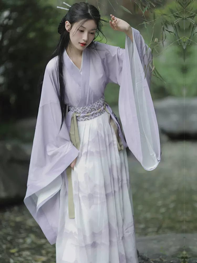 【Hanfu】Lavender Dream in the Bamboo Grove | Wei & Jin Style Hanfuhan fu Chinese han fu hanfu male tang dynasty clothes chinese hanfu tang dynasty outfits traditiona hanfu dress chinese hanfu chinese style dress dress fashion cheongsam dress q