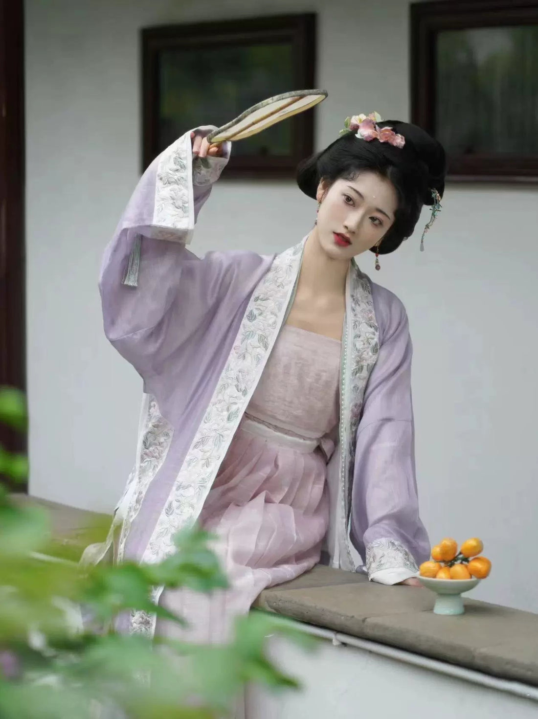 【Hanfu】Lavender Dreamscape | Song Chest - length skirthan fu Chinese han fu hanfu male tang dynasty clothes chinese hanfu tang dynasty outfits traditiona hanfu dress chinese hanfu chinese style dress dress fashion cheongsam dress q