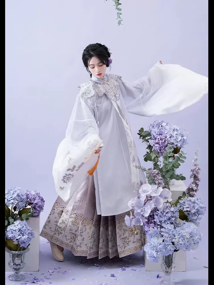 【Hanfu】Lavender Elegance | Ming Style Hanfuhan fu Chinese han fu hanfu male tang dynasty clothes chinese hanfu tang dynasty outfits traditiona hanfu dress chinese hanfu chinese style dress dress fashion cheongsam dress q