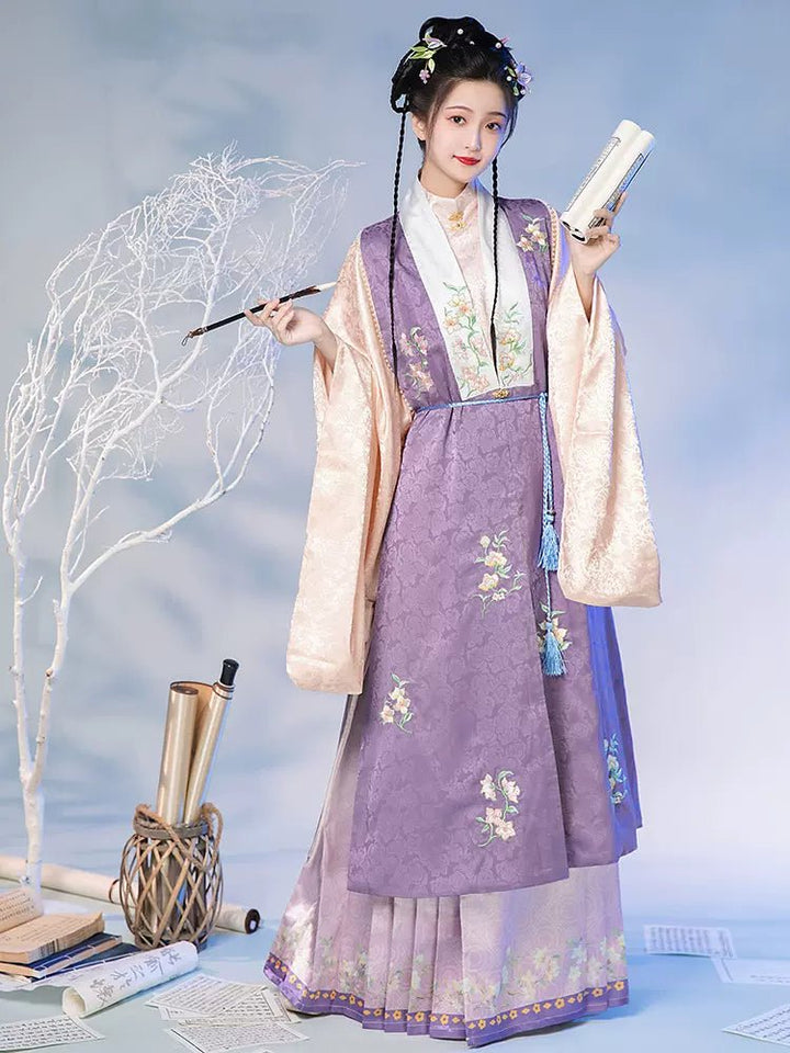 【Hanfu】Lavender Elegance | Ming Style Hanfuhan fu Chinese han fu hanfu male tang dynasty clothes chinese hanfu tang dynasty outfits traditiona hanfu dress chinese hanfu chinese style dress dress fashion cheongsam dress q