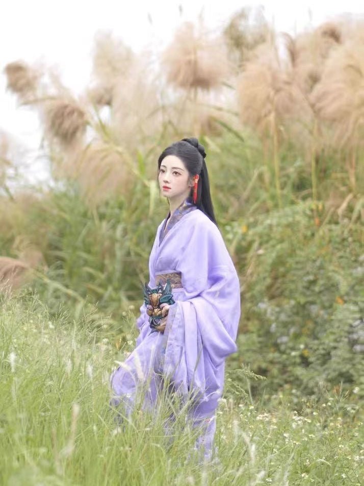 【Hanfu】Lavender Whisper Grace | Chunqiu to Han Dynasty Style Hanfuhan fu Chinese han fu hanfu male tang dynasty clothes chinese hanfu tang dynasty outfits traditiona hanfu dress chinese hanfu chinese style dress dress fashion cheongsam dress q