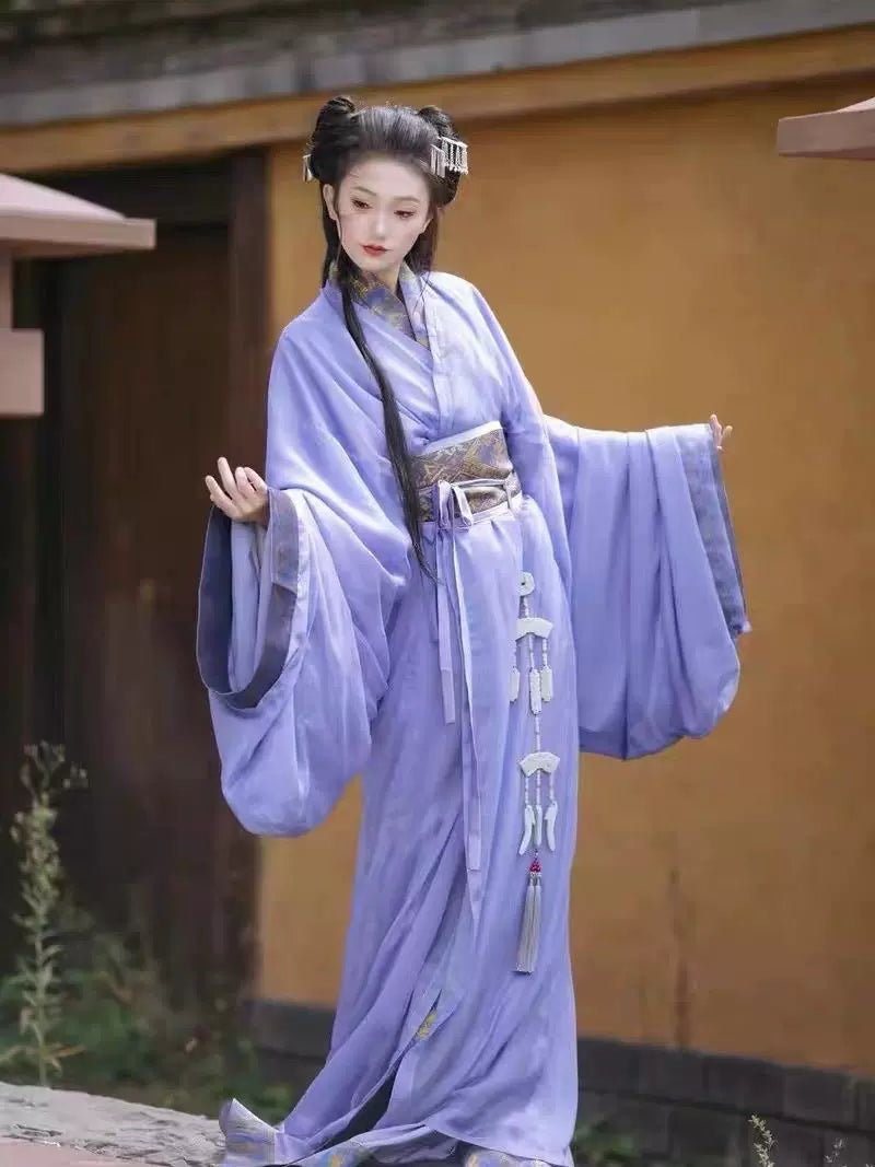 【Hanfu】Lavender Whisper Grace | Chunqiu to Han Dynasty Style Hanfuhan fu Chinese han fu hanfu male tang dynasty clothes chinese hanfu tang dynasty outfits traditiona hanfu dress chinese hanfu chinese style dress dress fashion cheongsam dress q