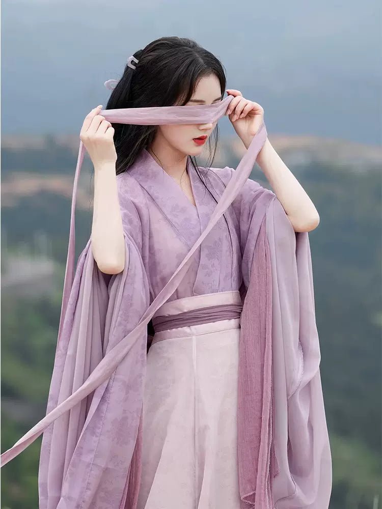 【Hanfu】Lavender Whisper | Wei & Jin Style Hanfuhan fu Chinese han fu hanfu male tang dynasty clothes chinese hanfu tang dynasty outfits traditiona hanfu dress chinese hanfu chinese style dress dress fashion cheongsam dress q