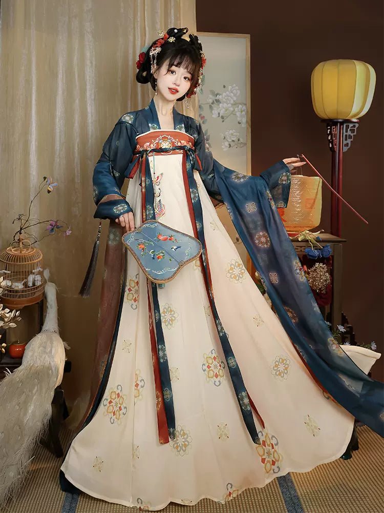 【Hanfu】Legendary City Chang'an|Tang Chest - Length skirthan fu Chinese han fu hanfu male tang dynasty clothes chinese hanfu tang dynasty outfits traditiona hanfu dress chinese hanfu chinese style dress dress fashion cheongsam dress q