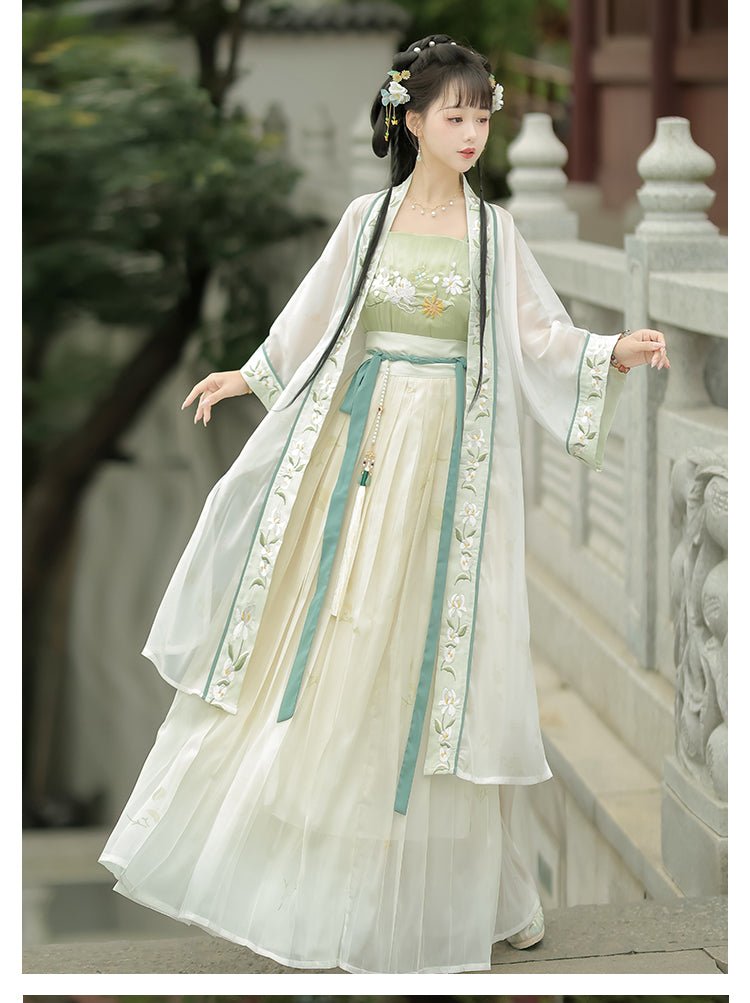 【Hanfu】Lingering Jasmine Fragrance | Song Four - piece Sethan fu Chinese han fu hanfu male tang dynasty clothes chinese hanfu tang dynasty outfits traditiona hanfu dress chinese hanfu chinese style dress dress fashion cheongsam dress q