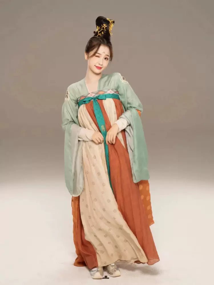 【Hanfu】Little Orchid|Tang Chest - Length skirthan fu Chinese han fu hanfu male tang dynasty clothes chinese hanfu tang dynasty outfits traditiona hanfu dress chinese hanfu chinese style dress dress fashion cheongsam dress q