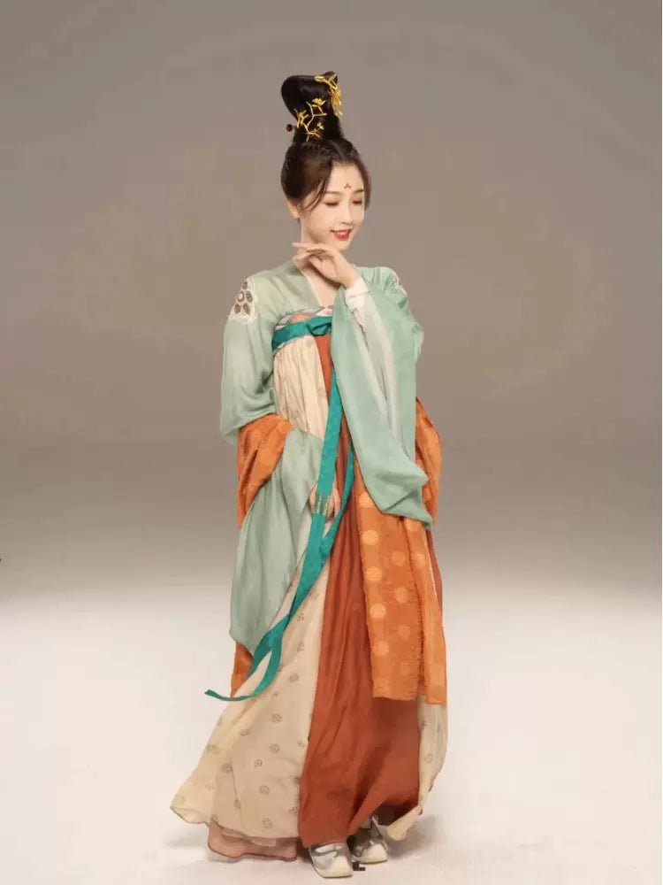 【Hanfu】Little Orchid|Tang Chest - Length skirthan fu Chinese han fu hanfu male tang dynasty clothes chinese hanfu tang dynasty outfits traditiona hanfu dress chinese hanfu chinese style dress dress fashion cheongsam dress q