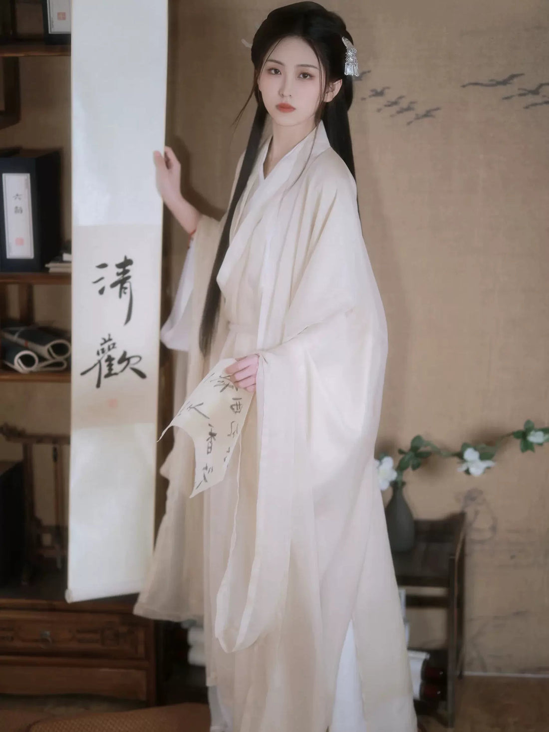 【Hanfu】Moonlit Serenity | Wei & Jin Style Hanfuhan fu Chinese han fu hanfu male tang dynasty clothes chinese hanfu tang dynasty outfits traditiona hanfu dress chinese hanfu chinese style dress dress fashion cheongsam dress q