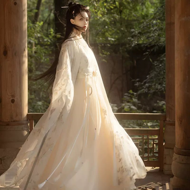 【Hanfu】New moon at dusk|Cross - neck dresshan fu Chinese han fu hanfu male tang dynasty clothes chinese hanfu tang dynasty outfits traditiona hanfu dress chinese hanfu chinese style dress dress fashion cheongsam dress q