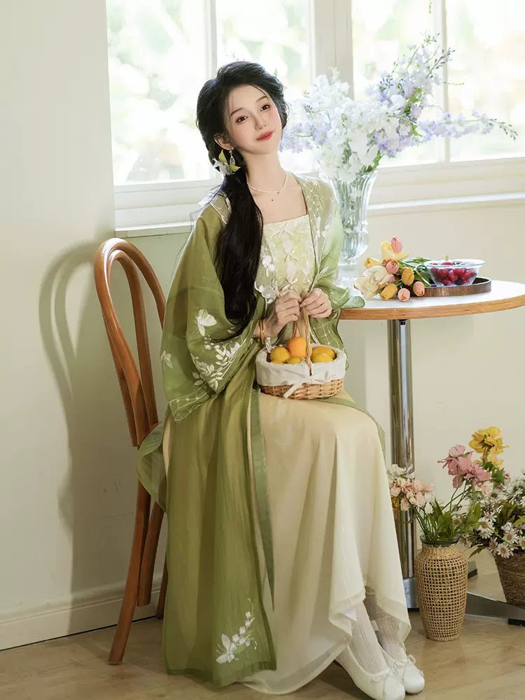 【Hanfu】Nightingale Singing|Modern Dresshan fu Chinese han fu hanfu male tang dynasty clothes chinese hanfu tang dynasty outfits traditiona hanfu dress chinese hanfu chinese style dress dress fashion cheongsam dress q