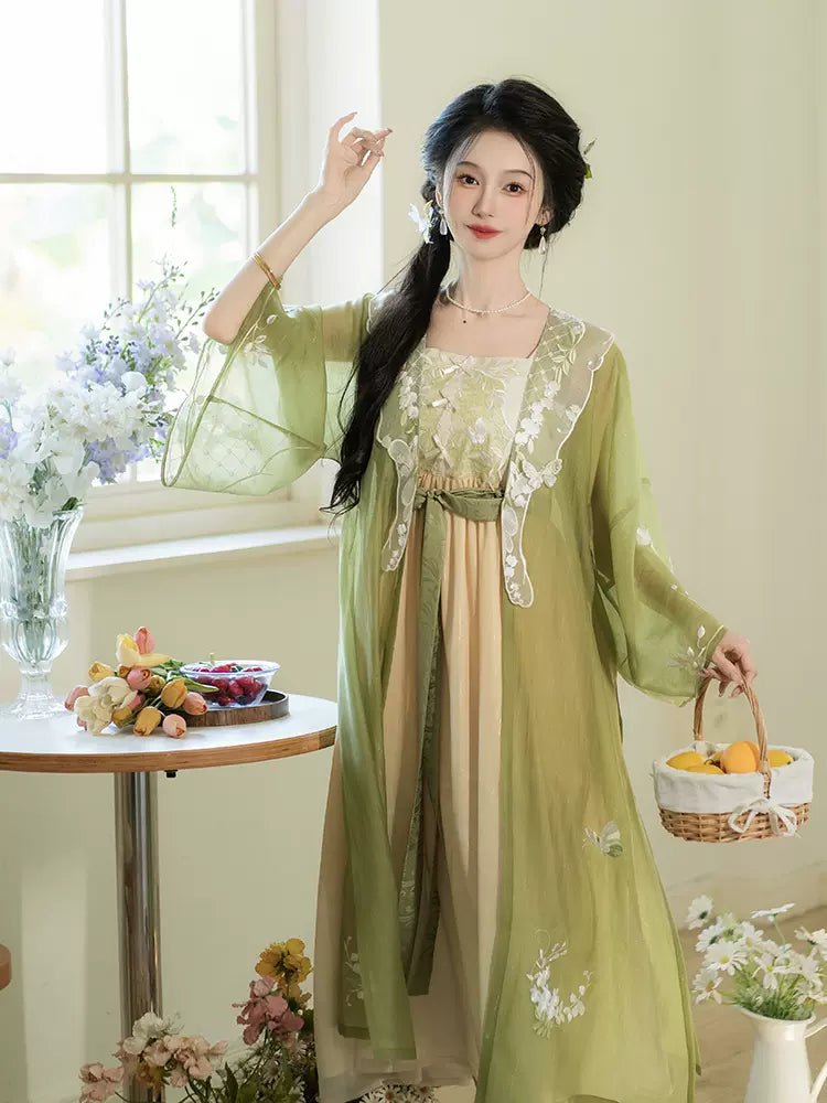 【Hanfu】Nightingale Singing|Modern Dresshan fu Chinese han fu hanfu male tang dynasty clothes chinese hanfu tang dynasty outfits traditiona hanfu dress chinese hanfu chinese style dress dress fashion cheongsam dress q