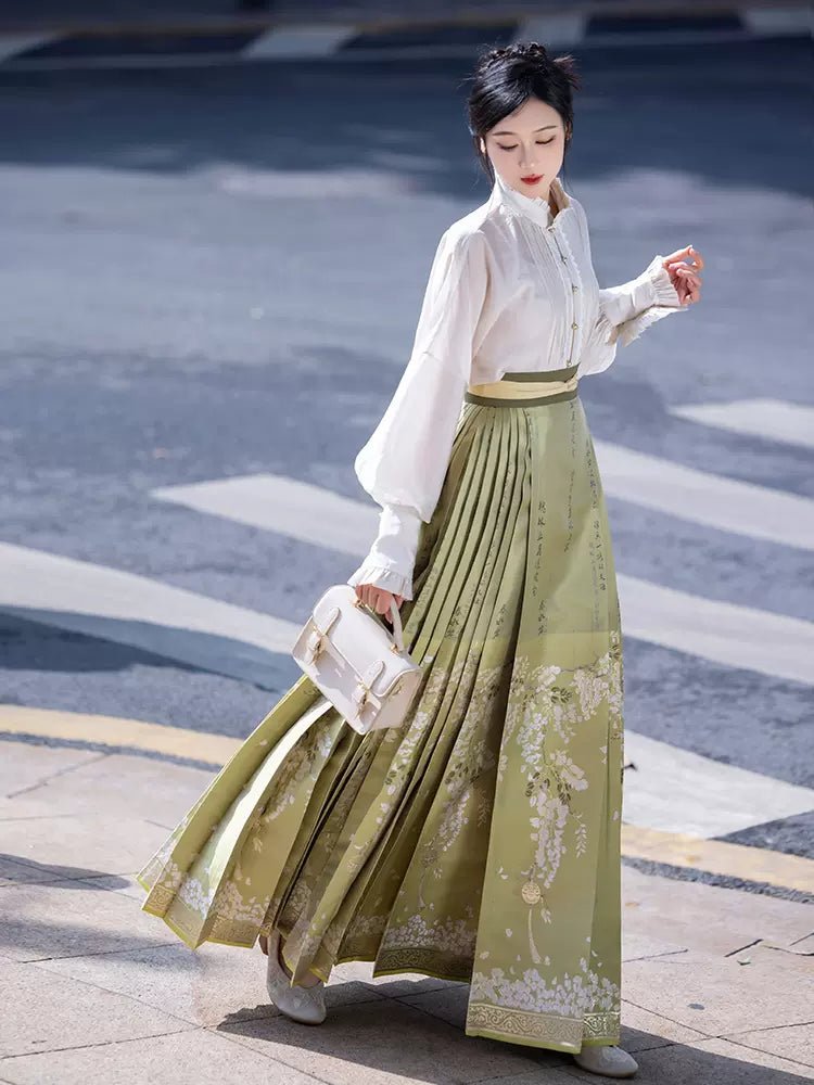 【Hanfu】﻿Ode To Acacia|咏槐花han fu Chinese han fu hanfu male tang dynasty clothes chinese hanfu tang dynasty outfits traditiona hanfu dress chinese hanfu chinese style dress dress fashion cheongsam dress q