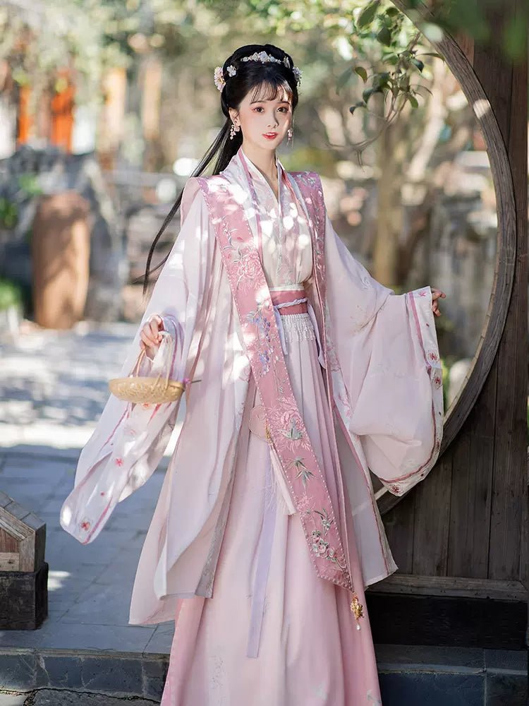 【Hanfu】Peach Blossom Fan Shadow |Ming Style Hanfuhan fu Chinese han fu hanfu male tang dynasty clothes chinese hanfu tang dynasty outfits traditiona hanfu dress chinese hanfu chinese style dress dress fashion cheongsam dress q