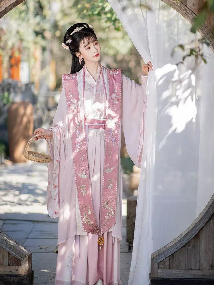 【Hanfu】Peach Blossom Fan Shadow |Ming Style Hanfuhan fu Chinese han fu hanfu male tang dynasty clothes chinese hanfu tang dynasty outfits traditiona hanfu dress chinese hanfu chinese style dress dress fashion cheongsam dress q