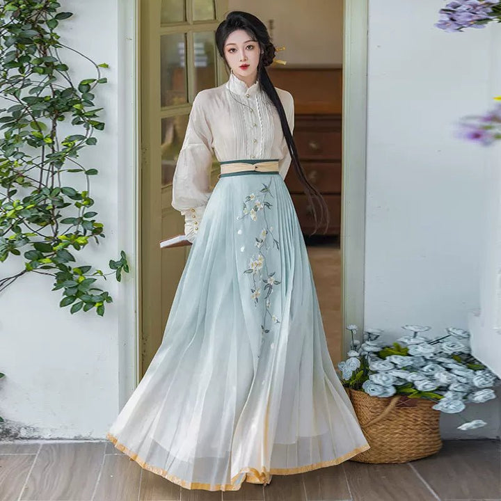 【Hanfu】﻿Pear Blossom Music|梨花曲han fu Chinese han fu hanfu male tang dynasty clothes chinese hanfu tang dynasty outfits traditiona hanfu dress chinese hanfu chinese style dress dress fashion cheongsam dress q