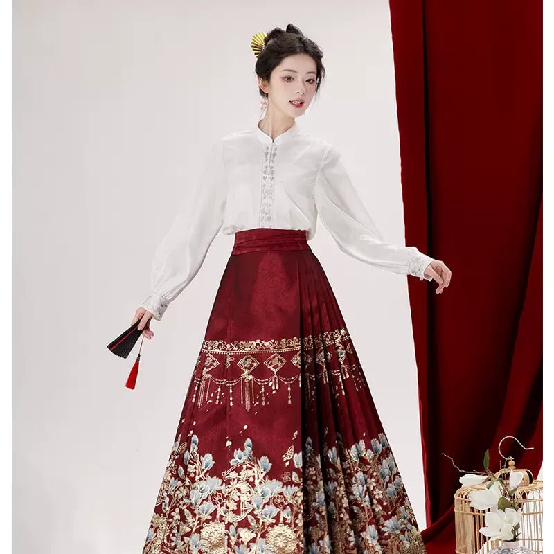 【Hanfu】Phoenix Dance Gown | Mamian skirthan fu Chinese han fu hanfu male tang dynasty clothes chinese hanfu tang dynasty outfits traditiona hanfu dress chinese hanfu chinese style dress dress fashion cheongsam dress q