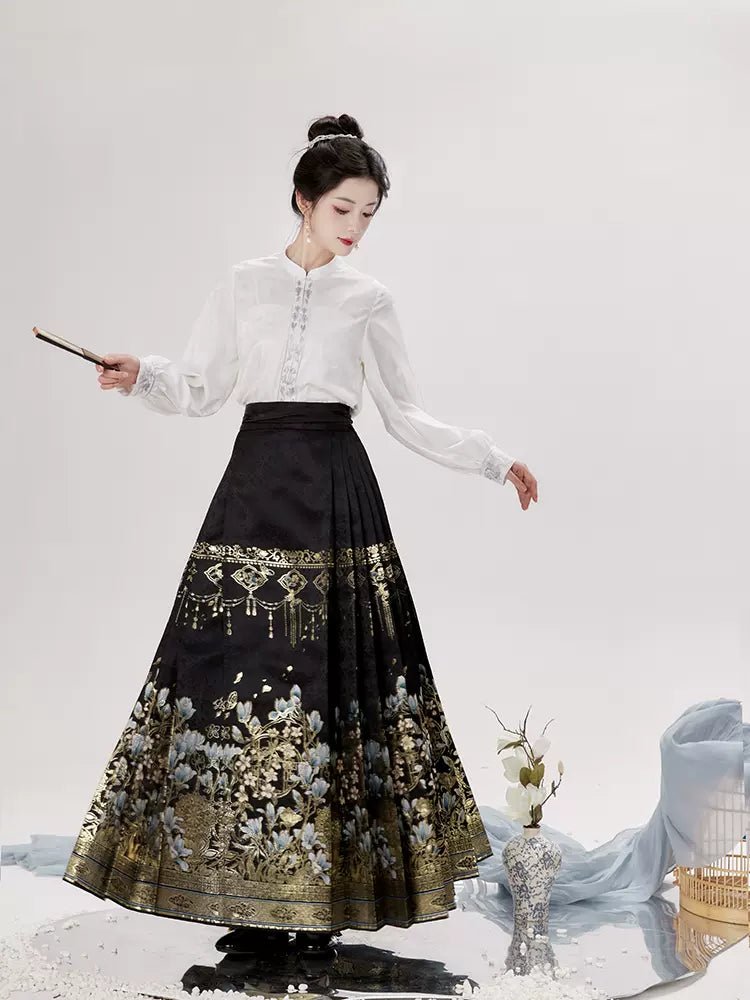 【Hanfu】Phoenix Dance Gown | Mamian skirthan fu Chinese han fu hanfu male tang dynasty clothes chinese hanfu tang dynasty outfits traditiona hanfu dress chinese hanfu chinese style dress dress fashion cheongsam dress q