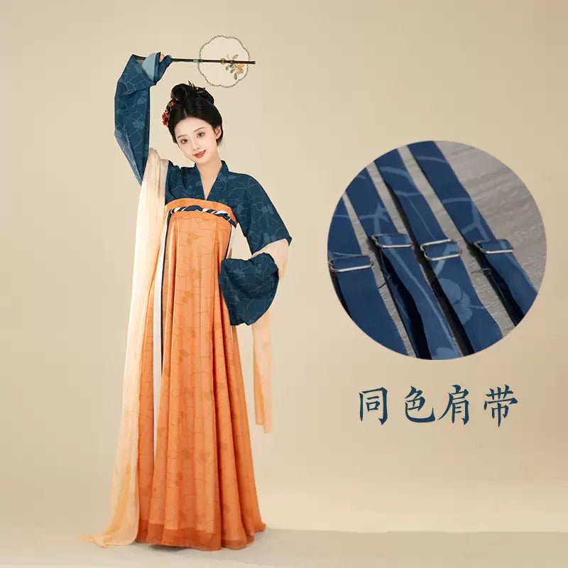 【Hanfu】Platycodon Grandiflorus|Tang Chest - Length skirthan fu Chinese han fu hanfu male tang dynasty clothes chinese hanfu tang dynasty outfits traditiona hanfu dress chinese hanfu chinese style dress dress fashion cheongsam dress q