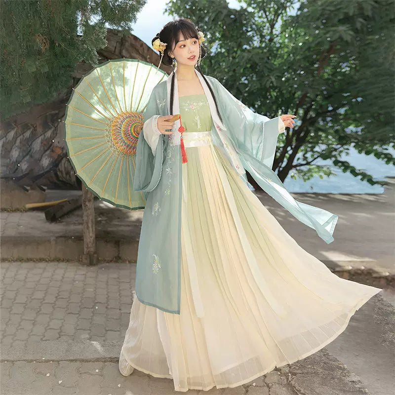 【Hanfu】Prolonging Life | Song Chest - length skirthan fu Chinese han fu hanfu male tang dynasty clothes chinese hanfu tang dynasty outfits traditiona hanfu dress chinese hanfu chinese style dress dress fashion cheongsam dress q