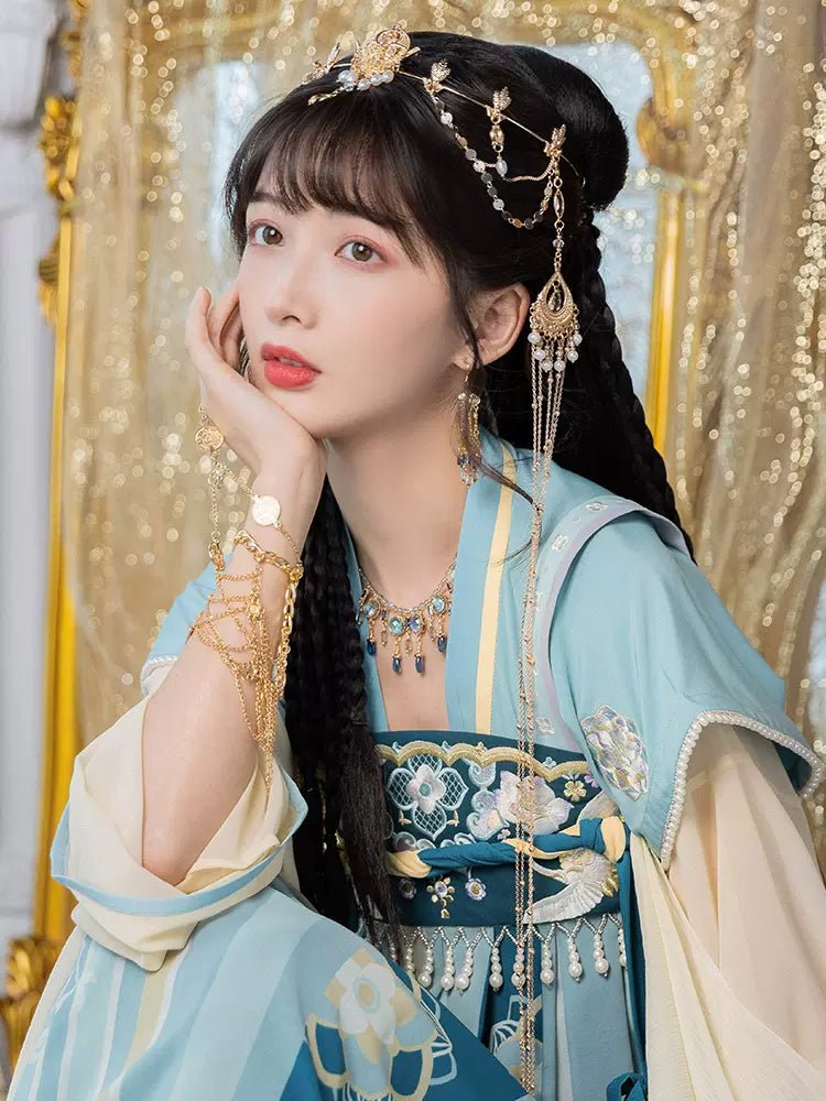 【Hanfu】Rippling Water Shines Under Clear Skies | Tang Style Hanfuhan fu Chinese han fu hanfu male tang dynasty clothes chinese hanfu tang dynasty outfits traditiona hanfu dress chinese hanfu chinese style dress dress fashion cheongsam dress q