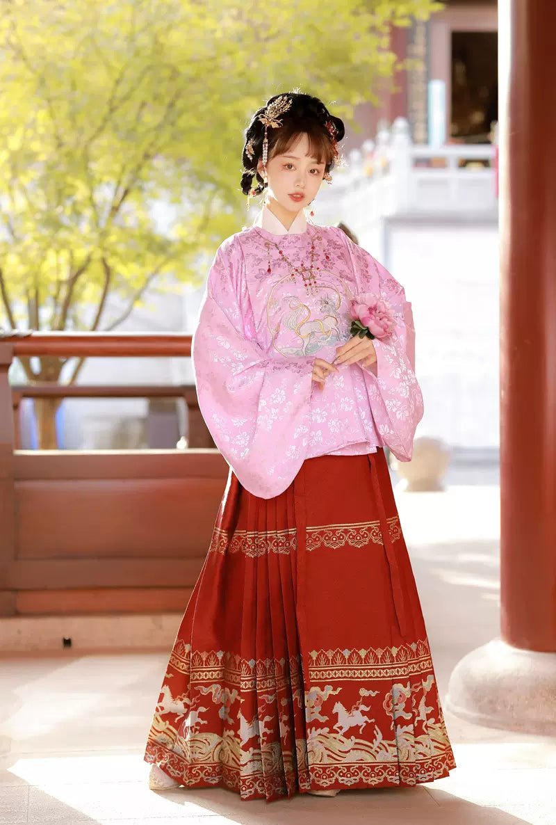 【Hanfu】Scarlet Dream | Ming Style Hanfuhan fu Chinese han fu hanfu male tang dynasty clothes chinese hanfu tang dynasty outfits traditiona hanfu dress chinese hanfu chinese style dress dress fashion cheongsam dress q