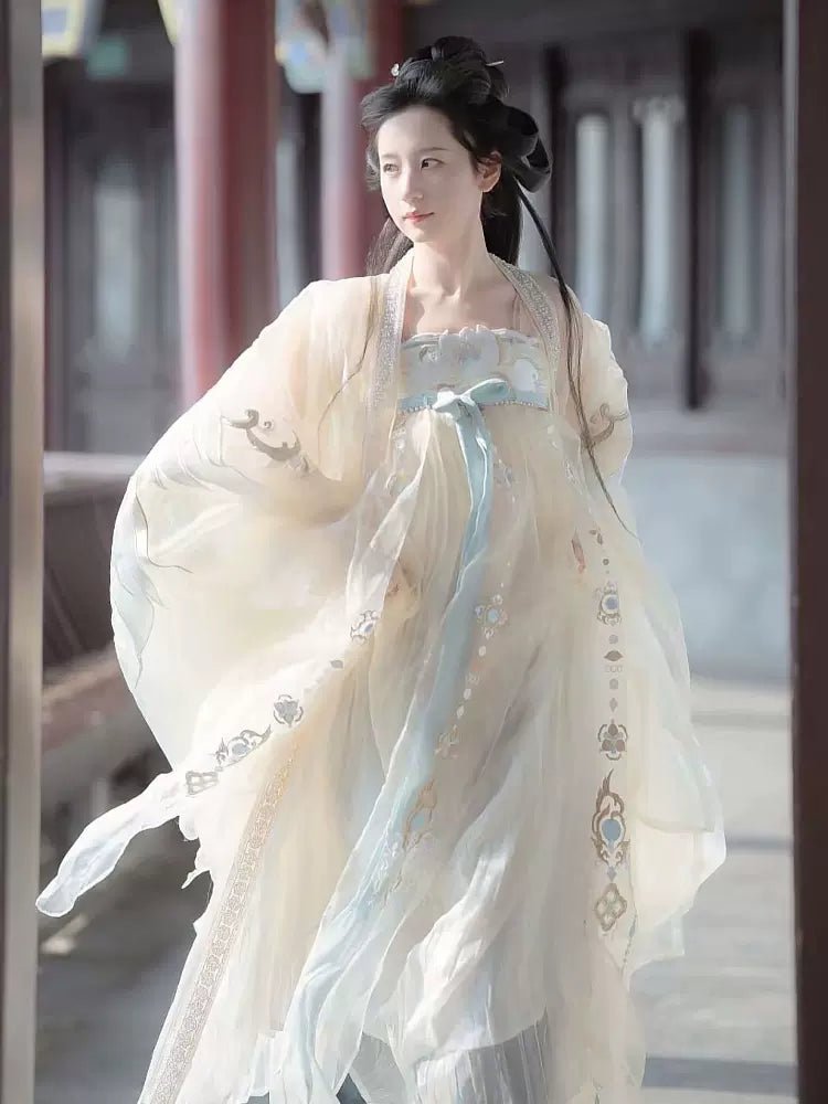 【Hanfu】Seibei (mythical bird)|Tang Chest - Length skirthan fu Chinese han fu hanfu male tang dynasty clothes chinese hanfu tang dynasty outfits traditiona hanfu dress chinese hanfu chinese style dress dress fashion cheongsam dress q