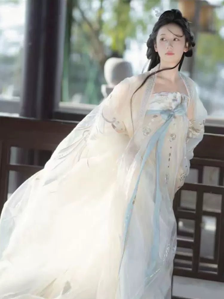 【Hanfu】Seibei (mythical bird)|Tang Chest - Length skirthan fu Chinese han fu hanfu male tang dynasty clothes chinese hanfu tang dynasty outfits traditiona hanfu dress chinese hanfu chinese style dress dress fashion cheongsam dress q