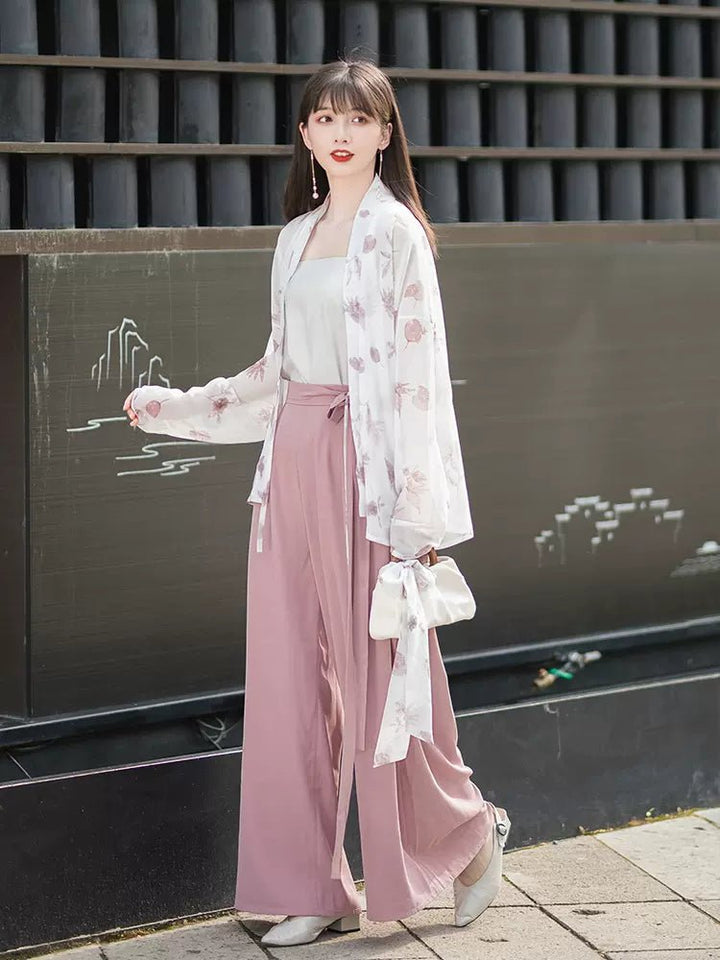 【Hanfu】Shadows Among Flowers, Gently Lifting Poetic Grace | Modern Style Hanfuhan fu Chinese han fu hanfu male tang dynasty clothes chinese hanfu tang dynasty outfits traditiona hanfu dress chinese hanfu chinese style dress dress fashion cheongsam dress q