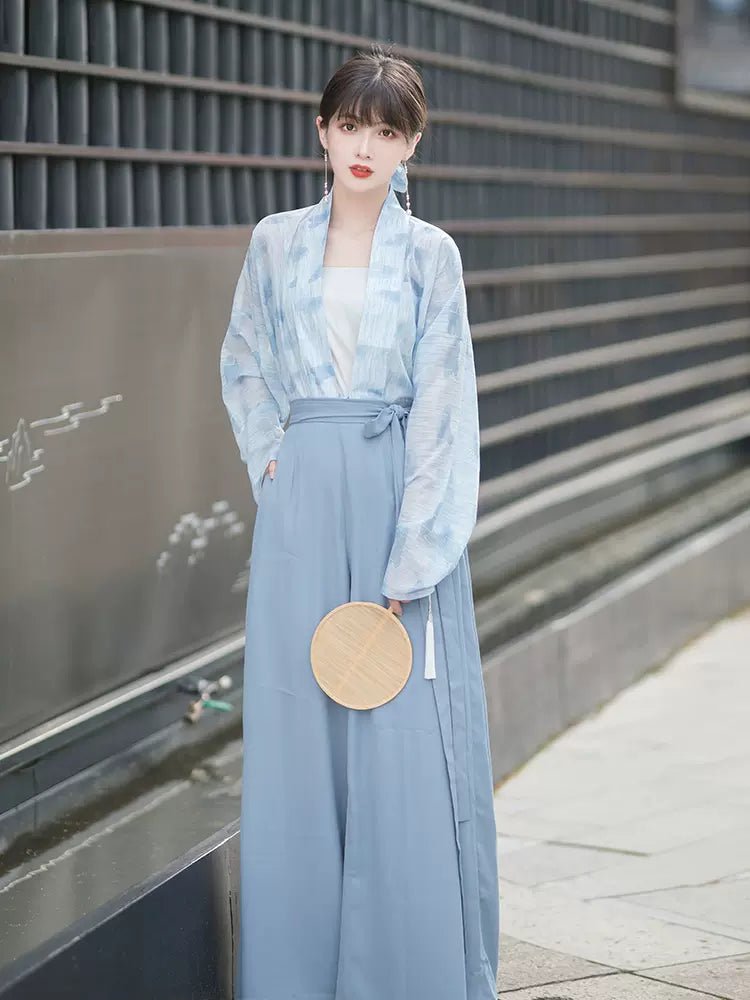 【Hanfu】Shadows Among Flowers, Gently Lifting Poetic Grace | Modern Style Hanfuhan fu Chinese han fu hanfu male tang dynasty clothes chinese hanfu tang dynasty outfits traditiona hanfu dress chinese hanfu chinese style dress dress fashion cheongsam dress q