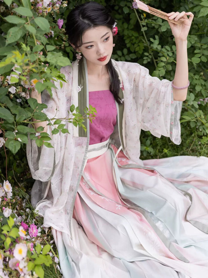 【Hanfu】Silent Reflections Among Flowers | Mamain skirthan fu Chinese han fu hanfu male tang dynasty clothes chinese hanfu tang dynasty outfits traditiona hanfu dress chinese hanfu chinese style dress dress fashion cheongsam dress q