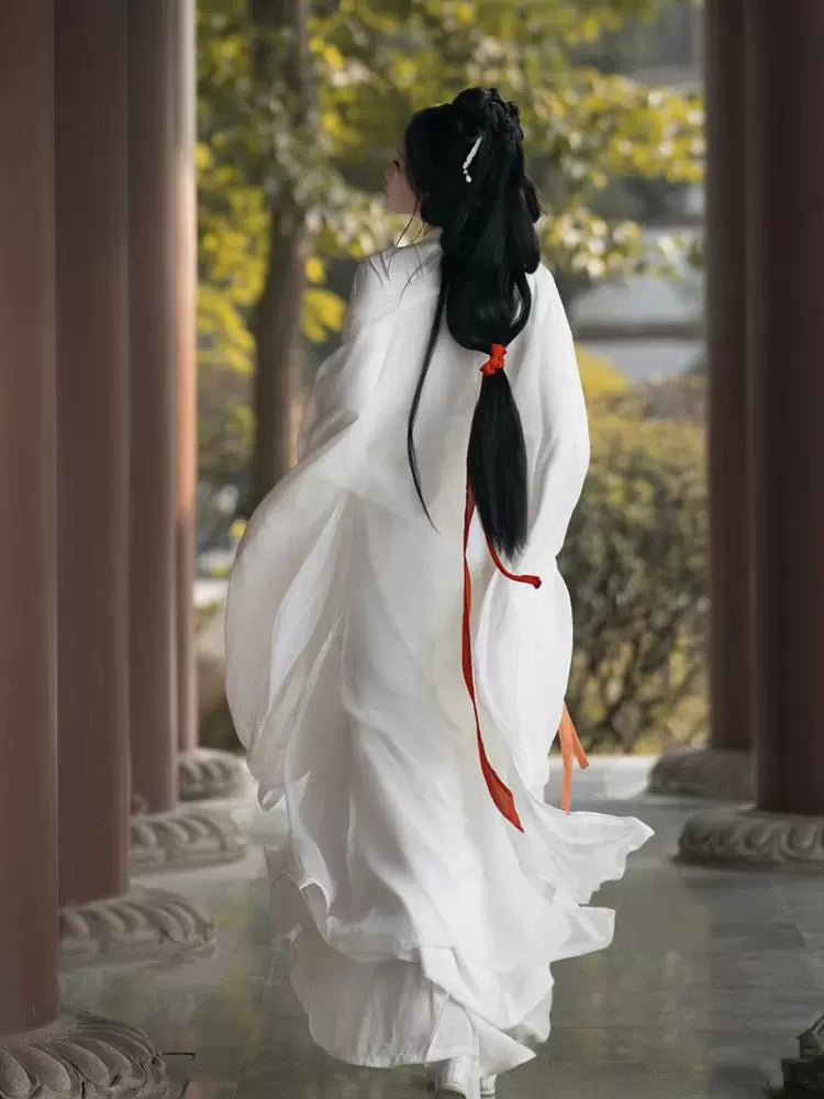 【Hanfu】Snowy Grace | Wei & Jin Style Hanfuhan fu Chinese han fu hanfu male tang dynasty clothes chinese hanfu tang dynasty outfits traditiona hanfu dress chinese hanfu chinese style dress dress fashion cheongsam dress q