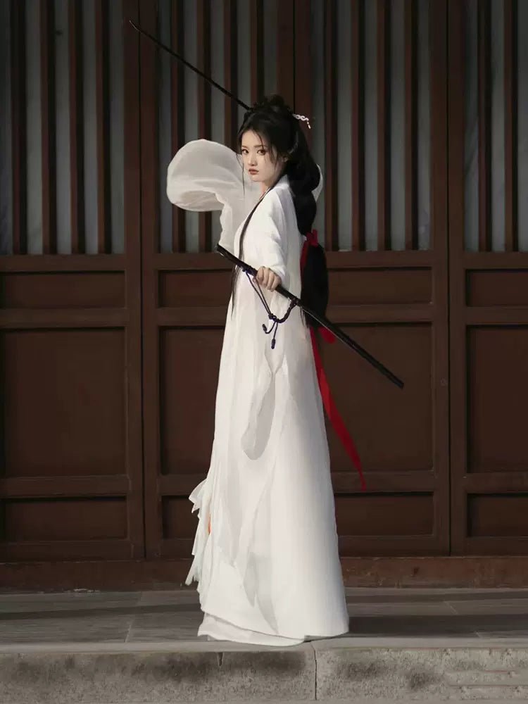 【Hanfu】Snowy Grace | Wei & Jin Style Hanfuhan fu Chinese han fu hanfu male tang dynasty clothes chinese hanfu tang dynasty outfits traditiona hanfu dress chinese hanfu chinese style dress dress fashion cheongsam dress q