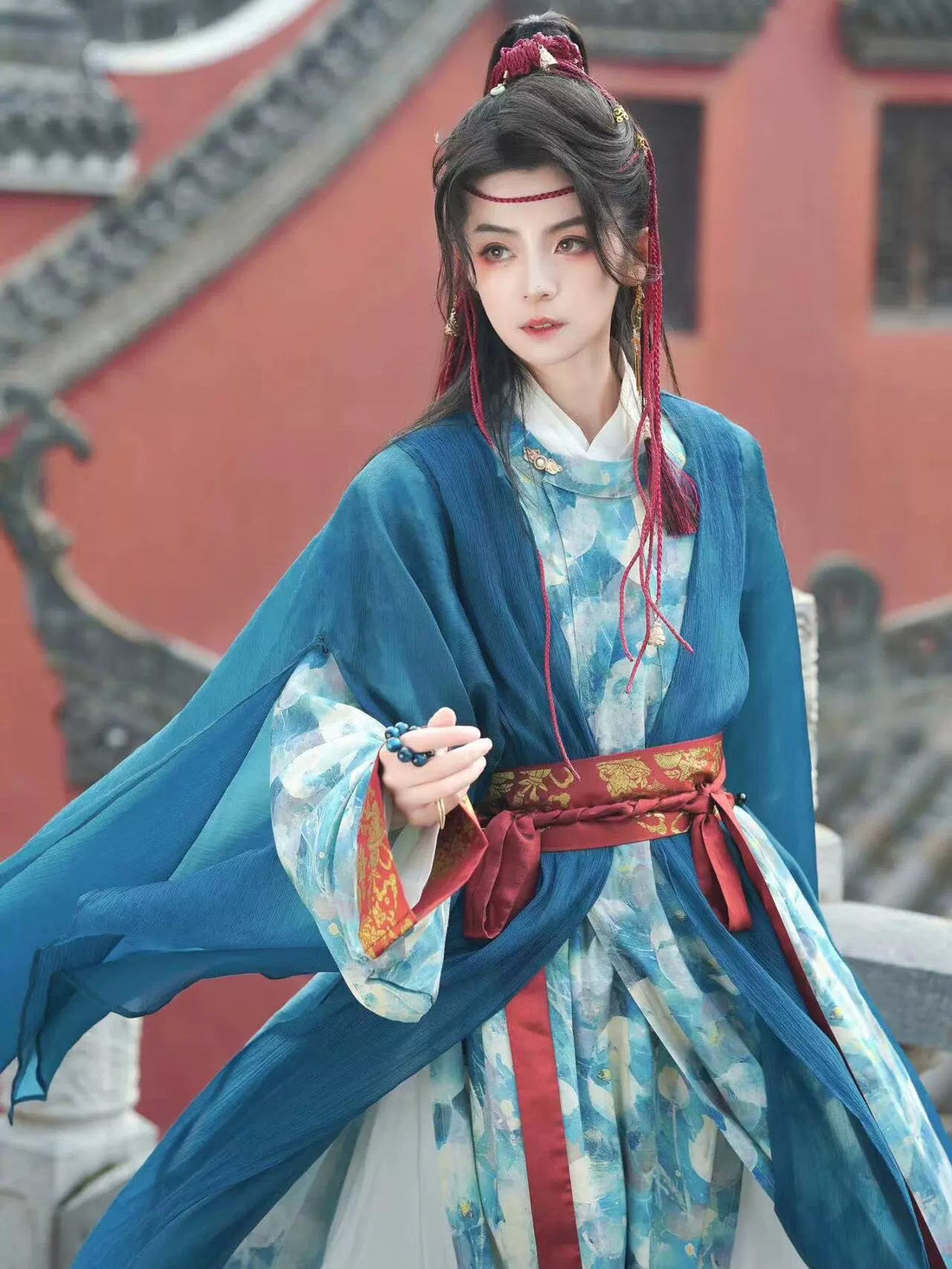 【Hanfu】Soaring dragon's song|Tang round - neck Hanfuhan fu Chinese han fu hanfu male tang dynasty clothes chinese hanfu tang dynasty outfits traditiona hanfu dress chinese hanfu chinese style dress dress fashion cheongsam dress q