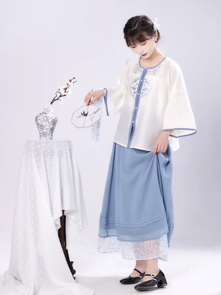 【Hanfu】Spring Breeze, Poetic Imagery | Modern Style Hanfuhan fu Chinese han fu hanfu male tang dynasty clothes chinese hanfu tang dynasty outfits traditiona hanfu dress chinese hanfu chinese style dress dress fashion cheongsam dress q