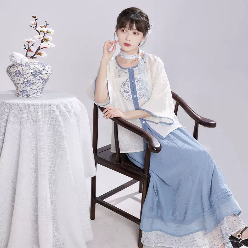 【Hanfu】Spring Breeze, Poetic Imagery | Modern Style Hanfuhan fu Chinese han fu hanfu male tang dynasty clothes chinese hanfu tang dynasty outfits traditiona hanfu dress chinese hanfu chinese style dress dress fashion cheongsam dress q