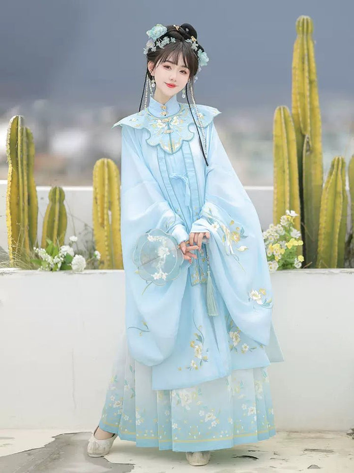 【Hanfu】Spring's Gentle Embrace | Ming Style Hanfuhan fu Chinese han fu hanfu male tang dynasty clothes chinese hanfu tang dynasty outfits traditiona hanfu dress chinese hanfu chinese style dress dress fashion cheongsam dress q