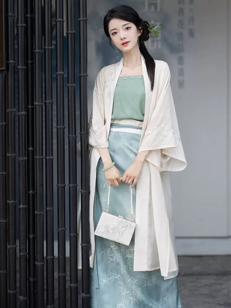 【Hanfu】Stroll in Dreamland - Bamboo Grove | Modern & Song Style Hanfuhan fu Chinese han fu hanfu male tang dynasty clothes chinese hanfu tang dynasty outfits traditiona hanfu dress chinese hanfu chinese style dress dress fashion cheongsam dress q