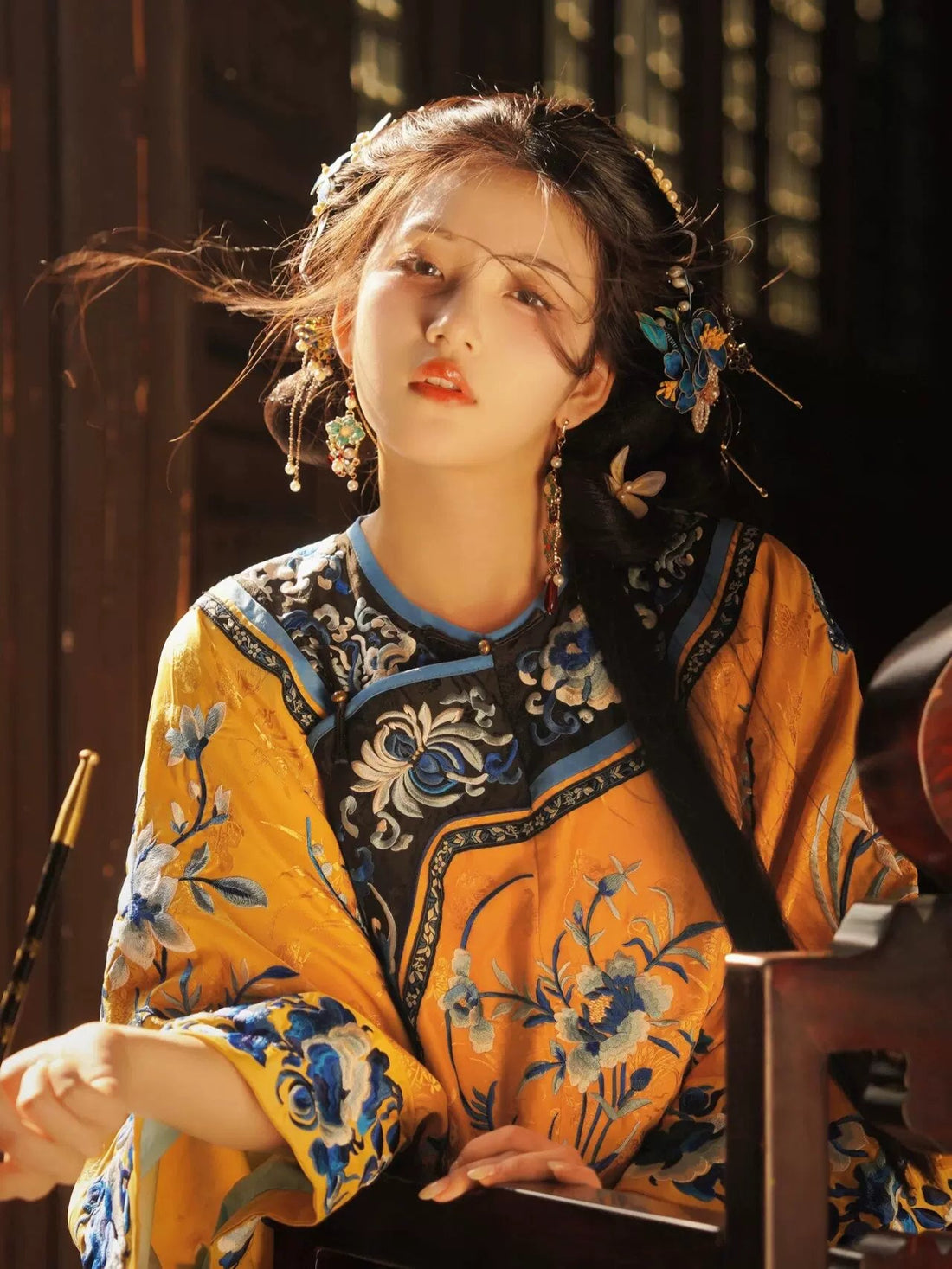 【Hanfu】The court of the Qing Dynasty|Qing horse - faced skirthan fu Chinese han fu hanfu male tang dynasty clothes chinese hanfu tang dynasty outfits traditiona hanfu dress chinese hanfu chinese style dress dress fashion cheongsam dress q