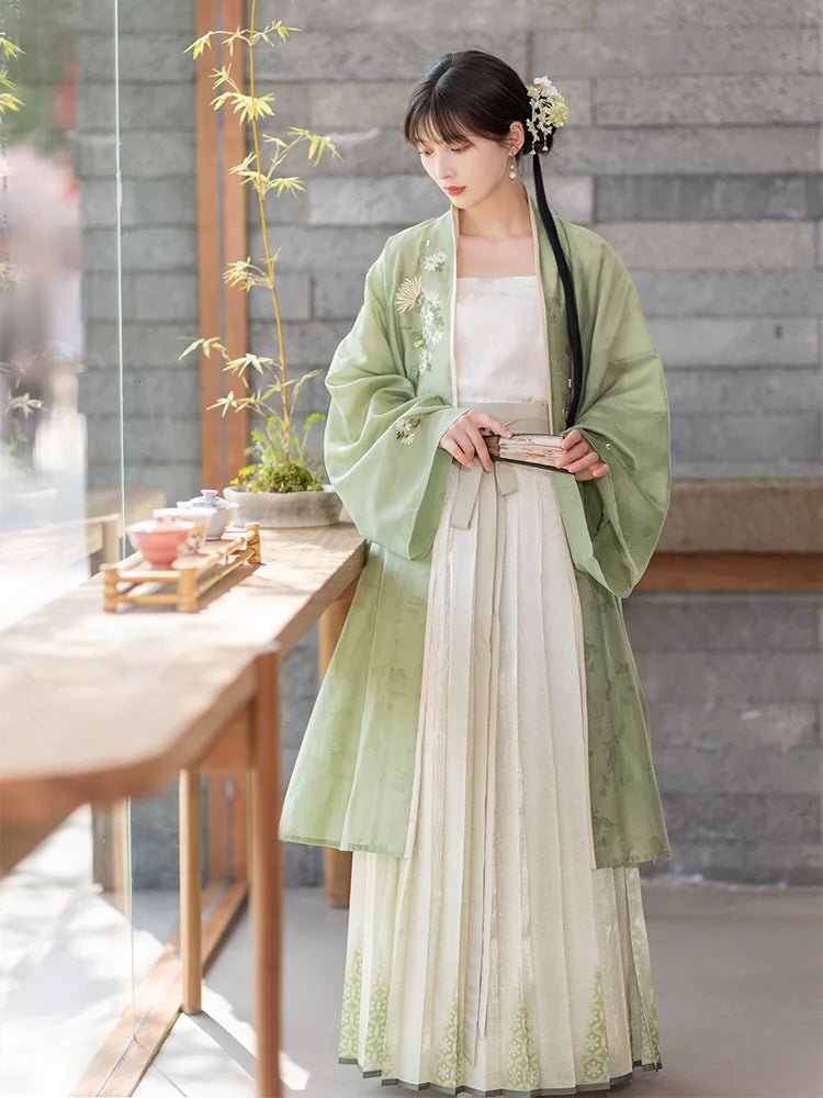 【Hanfu】The Grace of Verdant Bamboo | Modern & Song Style Hanfuhan fu Chinese han fu hanfu male tang dynasty clothes chinese hanfu tang dynasty outfits traditiona hanfu dress chinese hanfu chinese style dress dress fashion cheongsam dress q